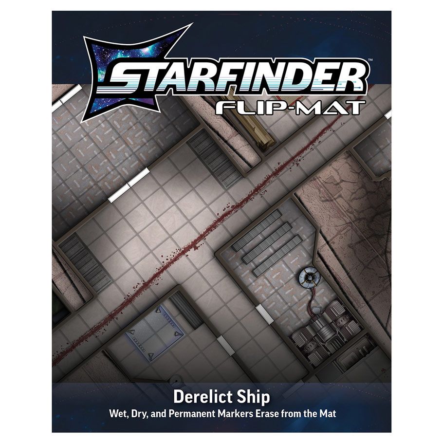 Starfinder 2E: Flip Mat: Derelict Starships