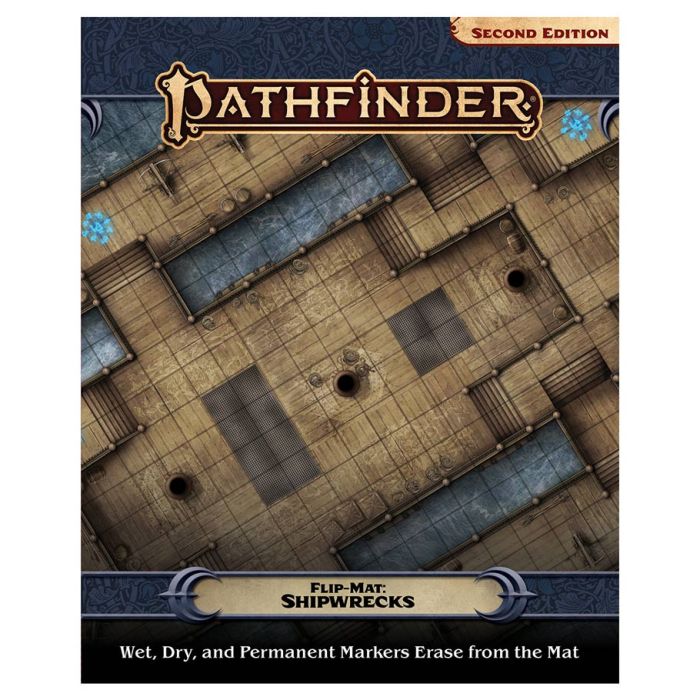 Pathfinder 2E: Flip-Mat: Shipwrecks - Cats In Hat Inc.