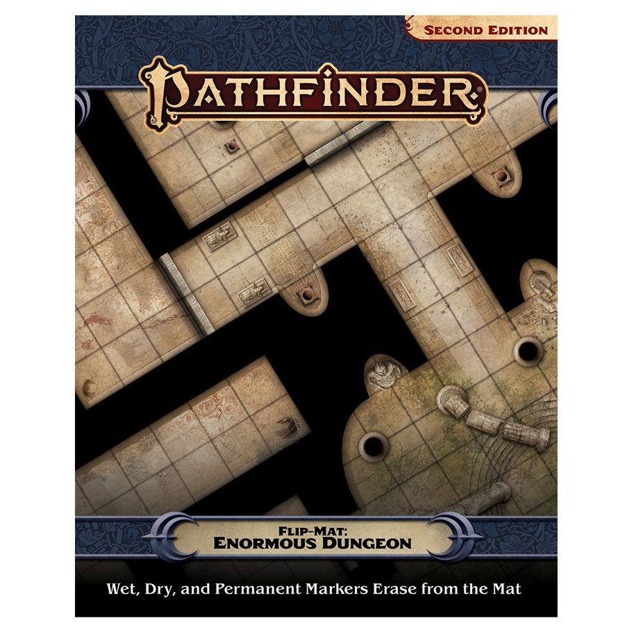 Pathfinder 2E: Flip-Mat: Enormous Dungeon