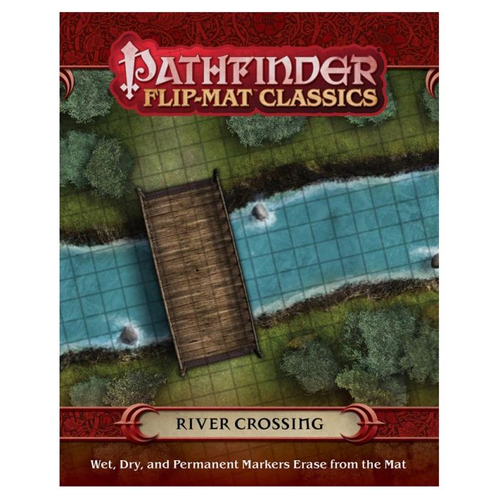 Pathfinder RPG: Flip-Mat Classics River Crossing - Cats In Hat Inc.