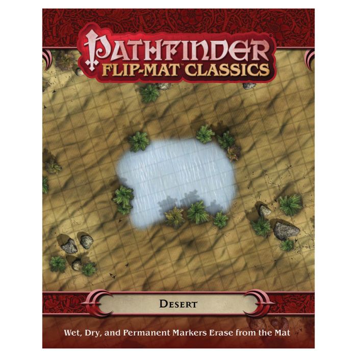 Pathfinder RPG: Flip-Mat Classics Desert - Cats In Hat Inc.