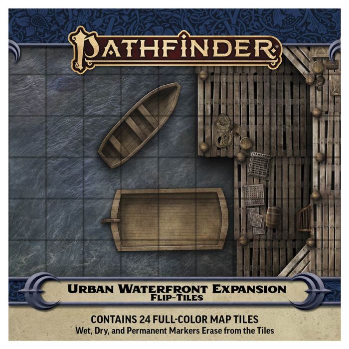 Pathfinder 2E: Flip-Tiles: Urban Waterfront Expansion