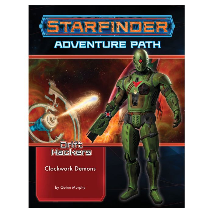 Starfinder: Adventure Path: Clockwork Demons Drift Hackers 2/3 - Cats In Hat Inc.