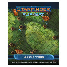 Starfinder: Flip-Mat Starship Jungle World By Paizo