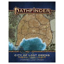 Pathfinder 2E: Lost Omens City Of Lost Omens Poster Map Folio - Cats In Hat Inc.
