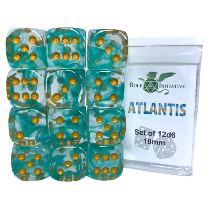 D6 Cube 18mm Diffusion Atlantis (12)
