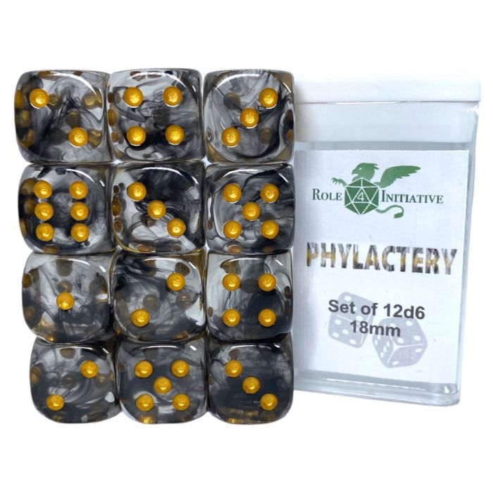 D6 Cube 18mm Diffusion Phylactery (12)