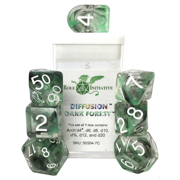 7-Set Dice Diffusion Dark Forest with Arch'd4 & Balance'd20