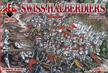 1/72 Swiss Halberdiers XVI Century (20)