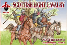 1/72 War of the Roses: Scottish Light Cavalry (12 Mtd)