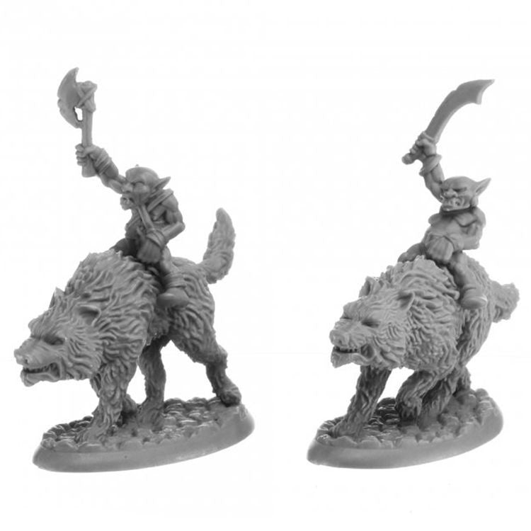 Dungeon Dwellers: Goblin Wolfriders (2)