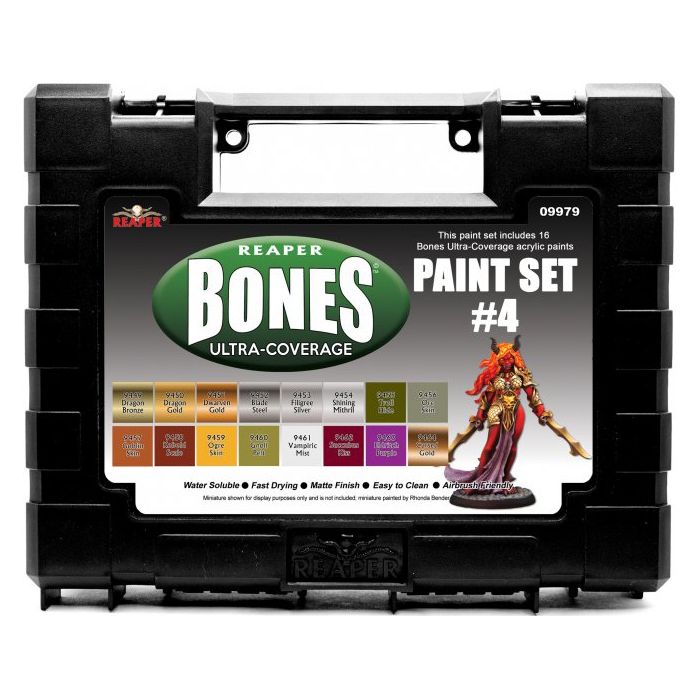Master Series Paints: Bones: Ultra Coverage Paint Set #4 - Cats In Hat Inc.