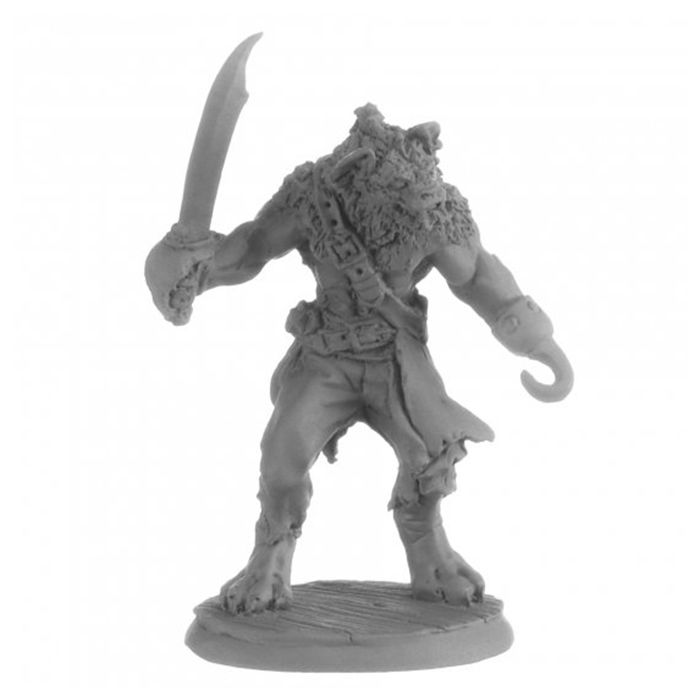 Legends: Hakkle Blackhook, Gnoll Pirate - Cats In Hat Inc.