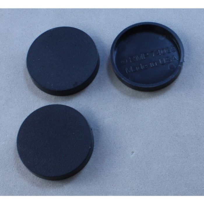 1" Round Flat RPG Bases (20) - Cats In Hat Inc.