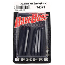 70mm X 25mm Oval Gaming Base (10) - Cats In Hat Inc.