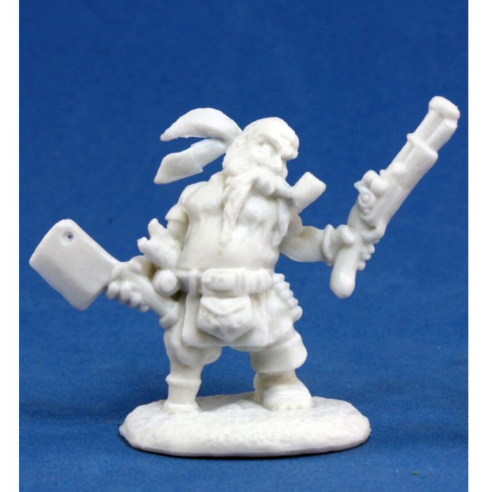 Bones: Gruff Grimecleaver, Dwarf Pirate