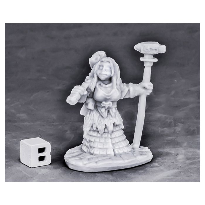 Bones: Dwarf Forge Priestess - Cats In Hat Inc.