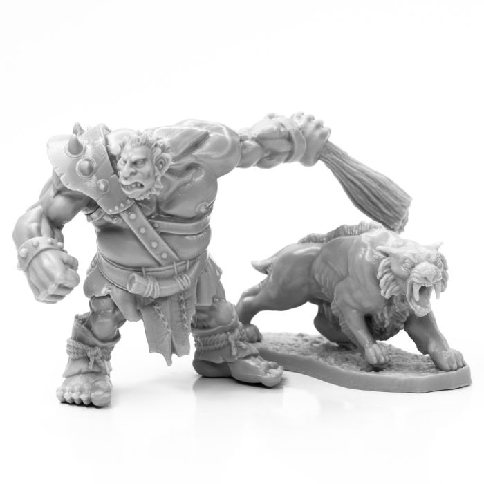 Bones: Hill Giant Hunter & Dire Lion - Cats In Hat Inc.