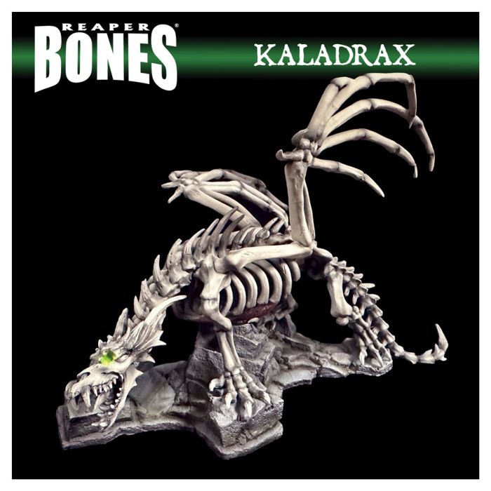 Bones Black: Kaladrax, Skeletal Dragon Bones Classic Deluxe Boxed Set