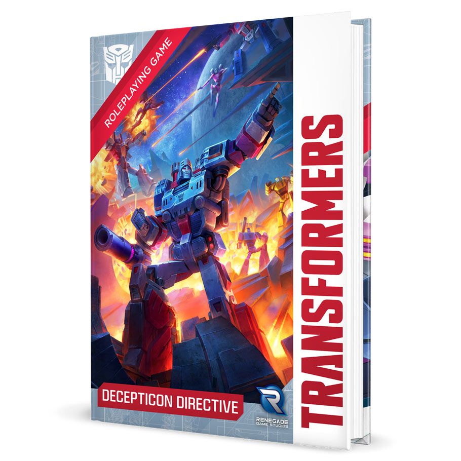 Transformers Roleplaying Game: Decepticon Directive Sourcebook By Renegade Game Studios