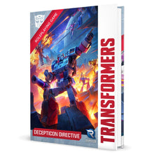 Transformers Roleplaying Game: Decepticon Directive Sourcebook By Renegade Game Studios