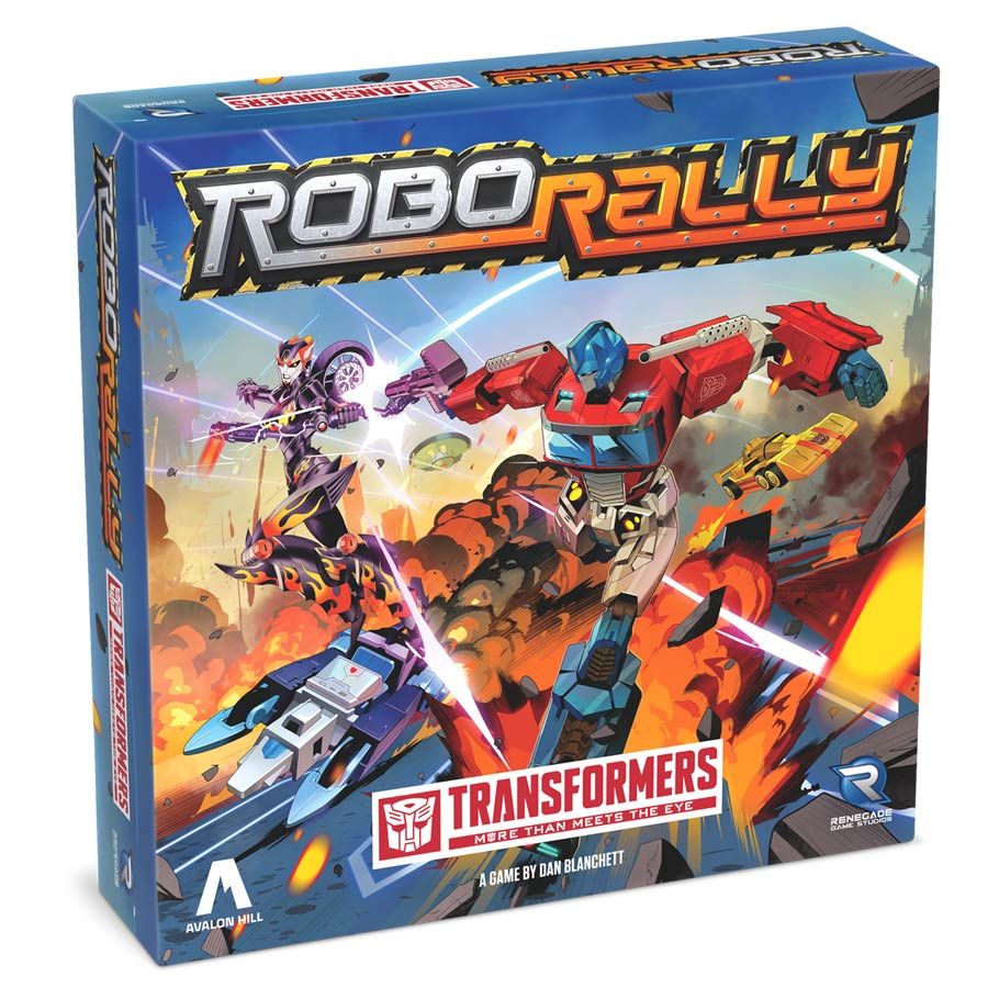 Robo Rally: Transformers By Renegade Game Studios