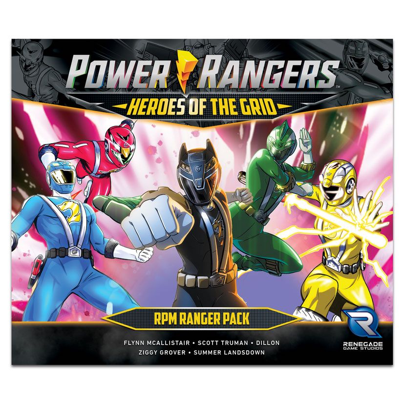 Power Rangers: Heroes of the Grid: RPM Ranger Pack By Renegade Game Studios