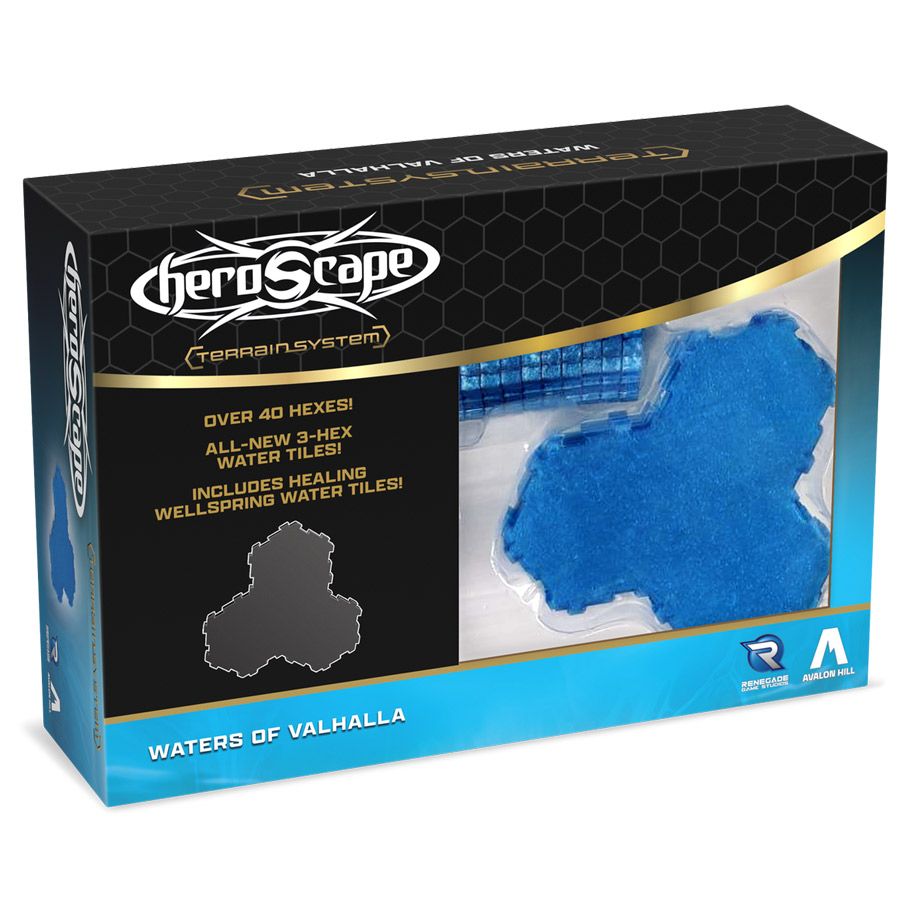 Heroscape: Waters of Valhalla Terrain Expansion By Renegade Game Studios