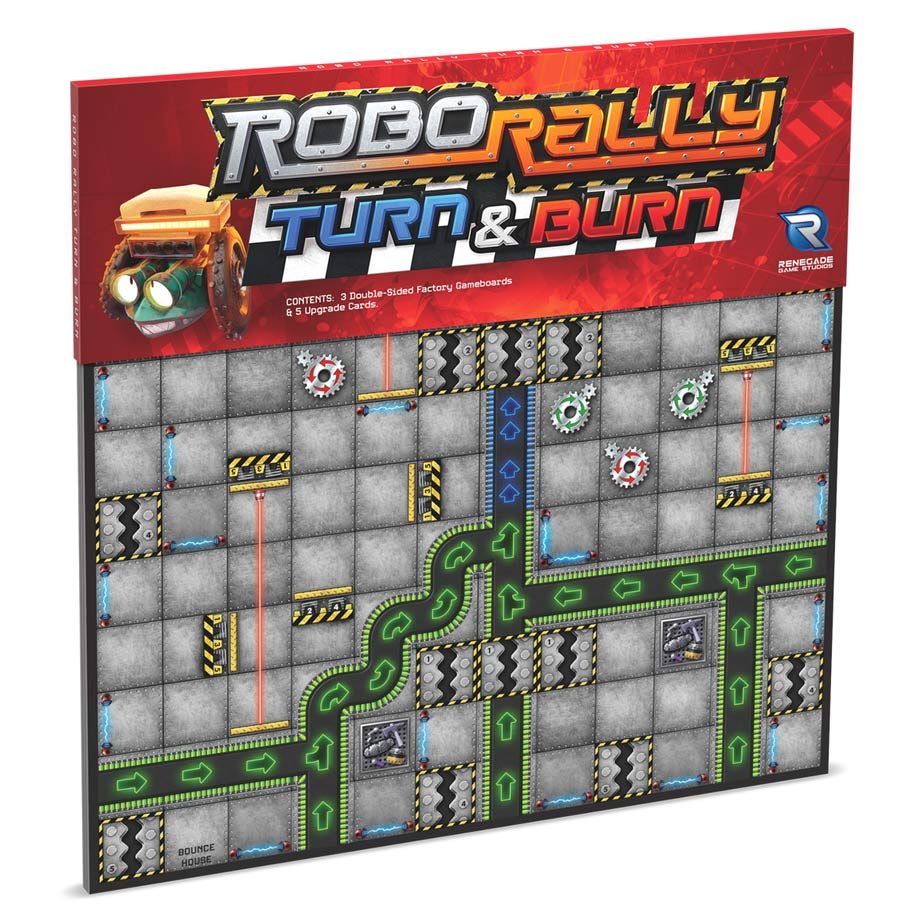 Robo Rally: Turn & Burn Expansion