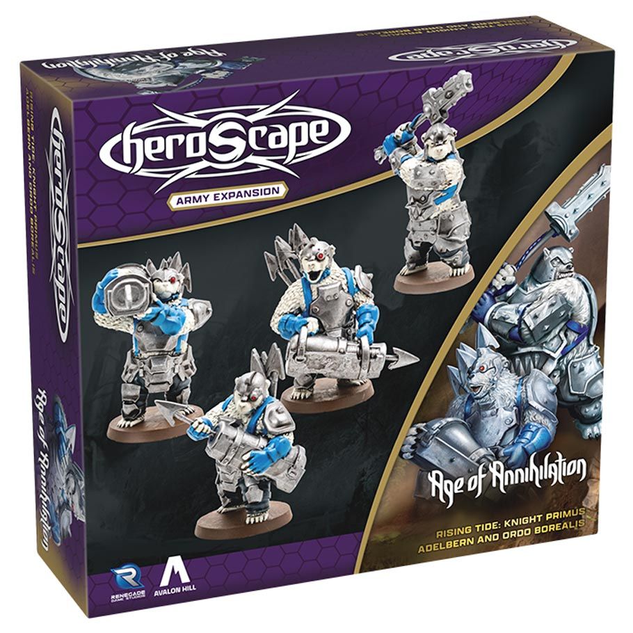 Heroscape: Rising Tide: Knight Primus Adelbern and Ordo Borealis Army Expansion
