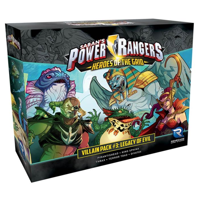 Power Rangers: Heroes Of The Grid: Villain Pack #3 Legacy Of Evil - Cats In Hat Inc.