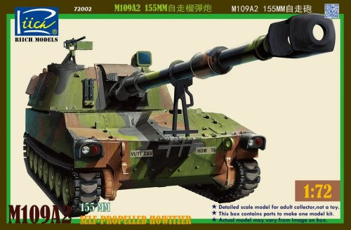 1/72 M109A2 155mm Self-Propelled Howitzer
