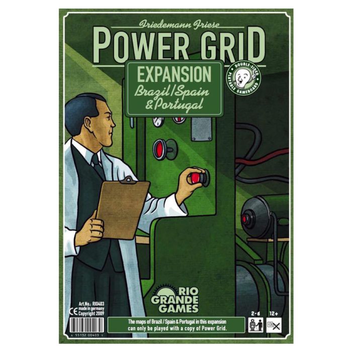 Power Grid: Brazil/Spain & Portugal - Cats In Hat Inc.