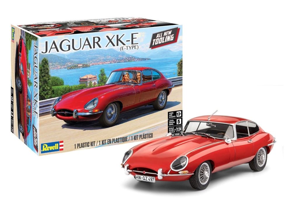 1/24 Jaguar XK-E (E-Type) Sports Car