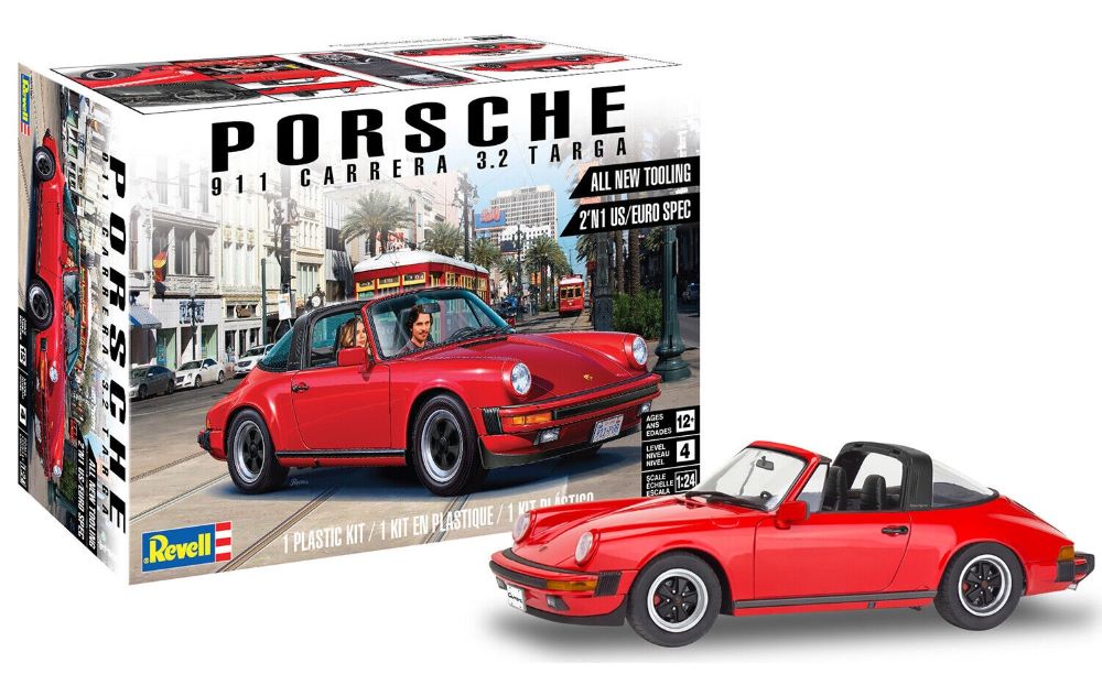 1/24 1984 Porsche 911 Carrera 3.2 Targa (2 in 1)