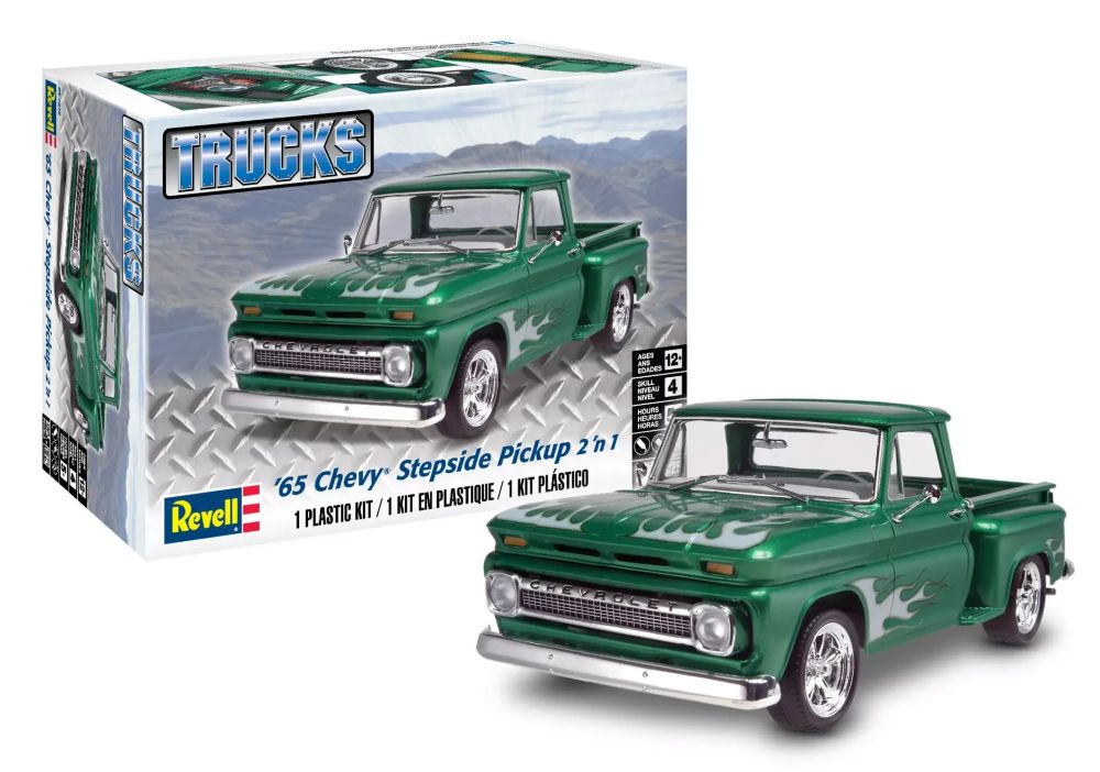1/25 1965 Chevy Stepside Pickup Truck (2 in 1)