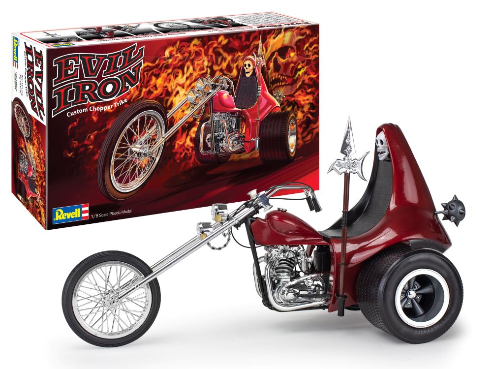1/8 Evil Iron Custom Chopper Trike