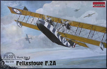 1/72 Felixstowe F2A (Late) Flying Boat BiPlane