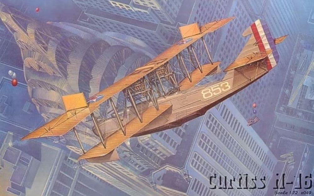 1/72 Curtiss H16 Navy Flying Boat BiPlane