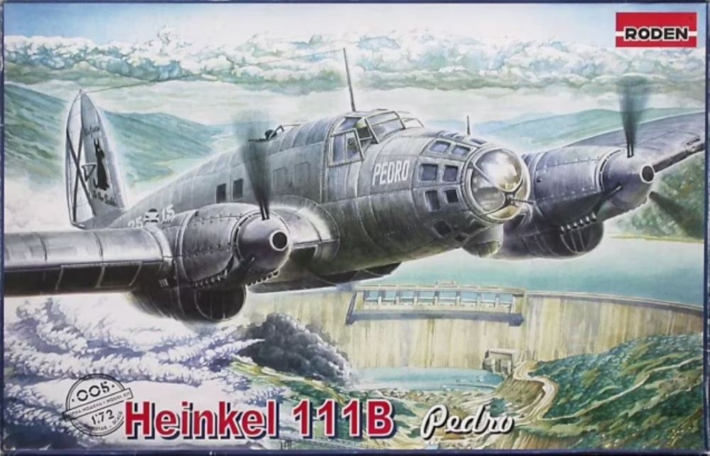 1/72 He111B1/2 WWII Bomber