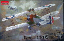 1/72 Sopwith F1/3 Comic Special Version WWII British BiPlane Fighter