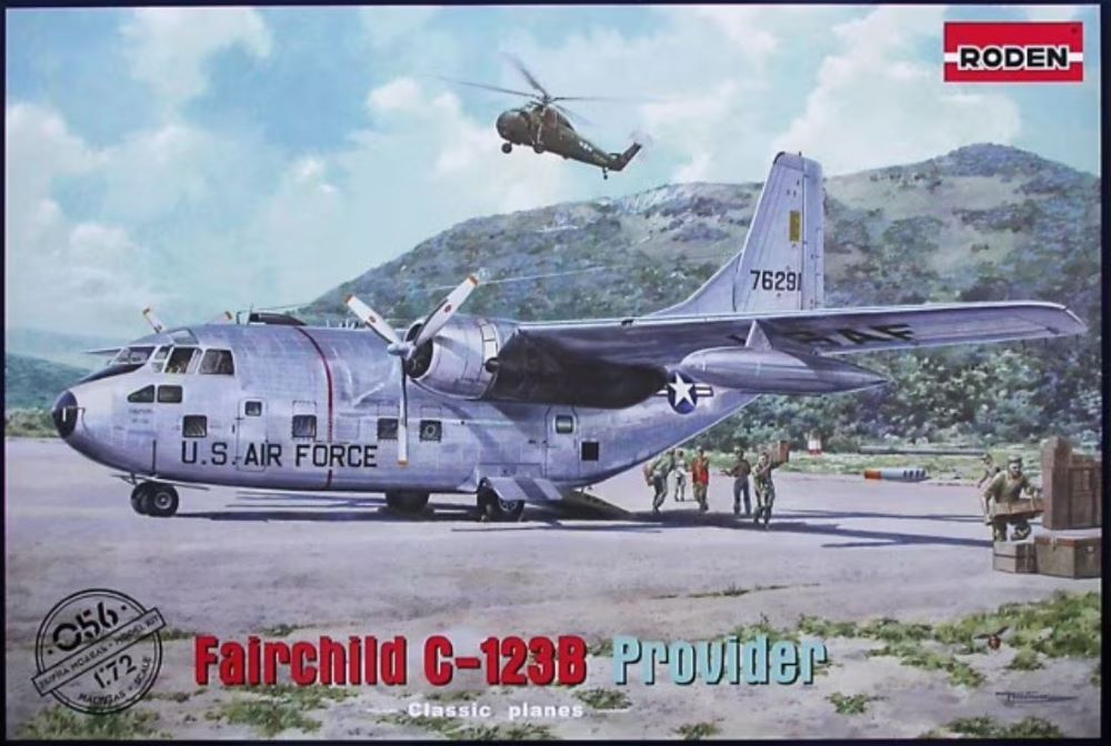 1/72 Fairchild C123B Provider USAF Transport Aircraft