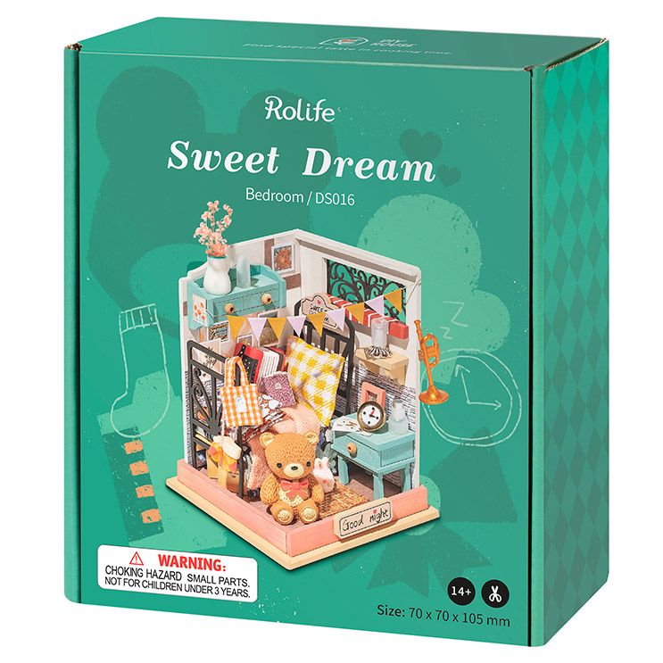 Sweet Dream - Bedroom By Robotime
