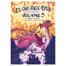 One Page Games Volume 3
