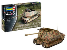 1/35 Marder I Geschutzwagen FCM 36(f) Tank w/7.5cm PaK 40 (Sf) Gun