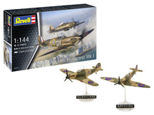1/144 Spitfire Mk Ia & Hurricane Mk I Aircraft