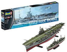 1/720 HMS Ark Royal Aircraft Carrier & Tribal Class Destroyer (2 Kits)