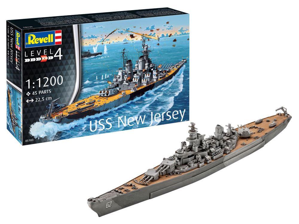 1/1200 USS New Jersey Battleship