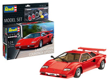 1/24 Lamborghini Countach LP500S Sports Car w/paint & glue