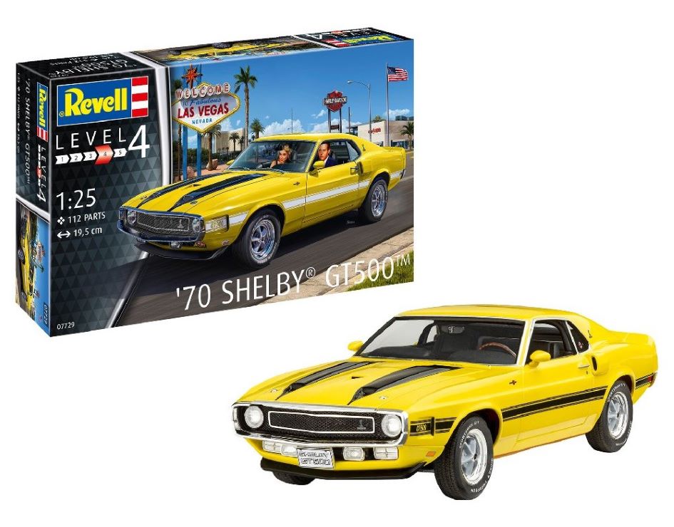 1/25 1970 Shelby Mustang GT500 Car